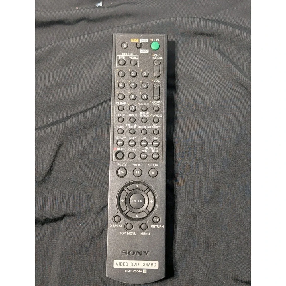 OEM‎ Original Sony RMT-V504A Video DVD Combo Remote Control for SLV-D281